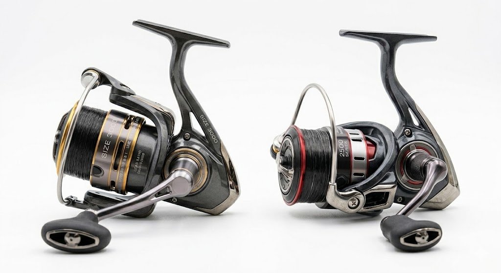 2500-vs-3000-spinning-reel​