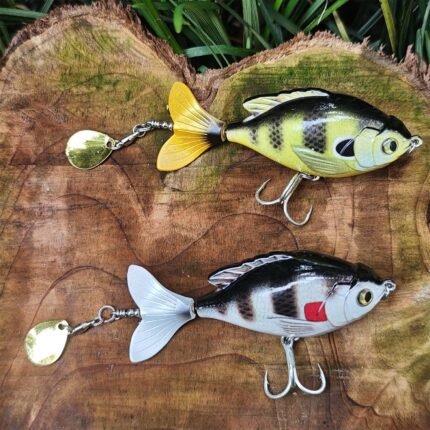 Topwater Prop Baits​ Vibe Whopper Plopper Lure_ring08