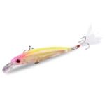 Feather Tail Minnow Bait Jerkbait Lures_ring11