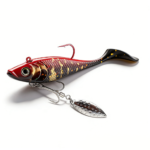 Pre-Rigged Paddle Tail Swimbait Hybrid Hunter_ring05