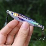 Shore Metal Jig Fishing Lure​ UV Casting Jig​ with Teaser_ring12