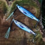 Shore Metal Jig Fishing Lure​ UV Casting Jig​ with Teaser_ring13