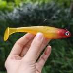 Soft Paddle Tail Swimbait Weedless Jig Heads for Bass_ring17