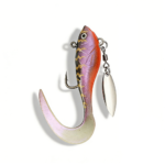 Weighted Curly Tail Grub Shad Rap_ring04