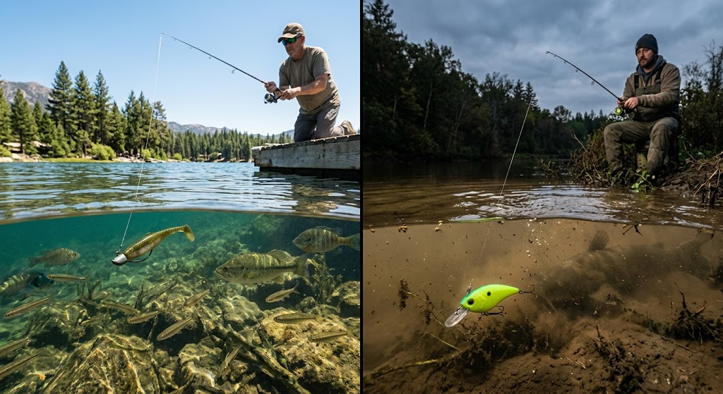 freshwater-fishing-lures-clear-vs-murky-water