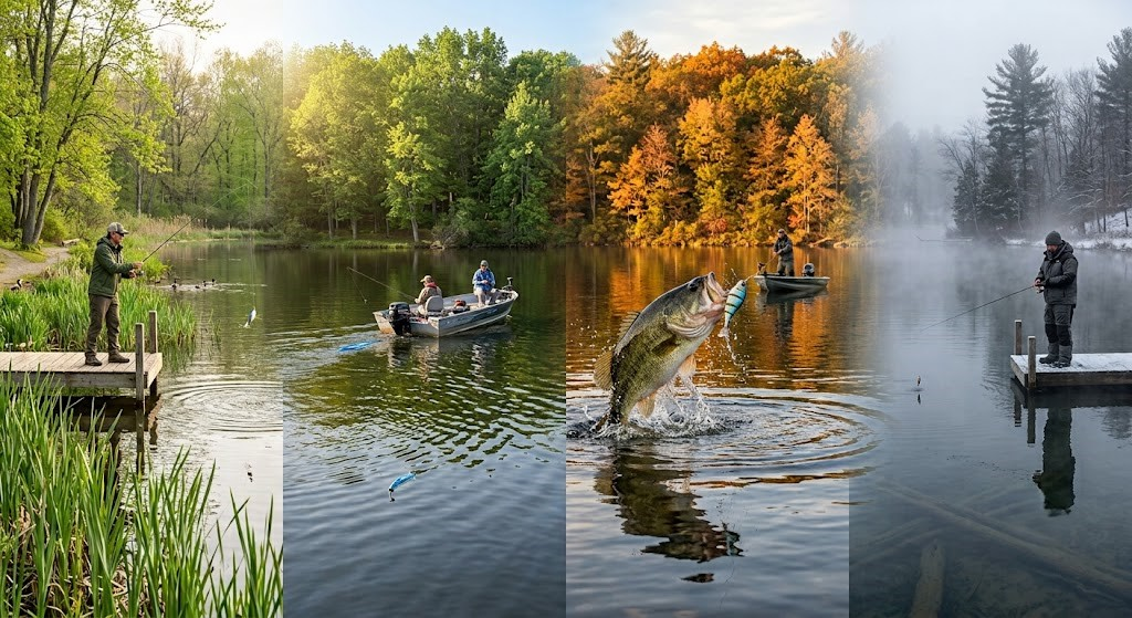seasonal-freshwater-fishing-lures-spring-summer-fall-winter