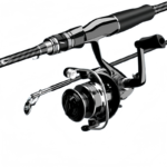 Carbon Fiber Rod and Reel Combo with Double-Handle Reel_ring01