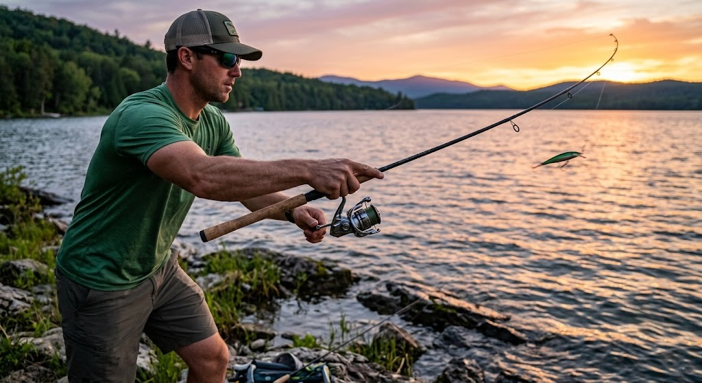 spinning-reel-casting-technique-release-line