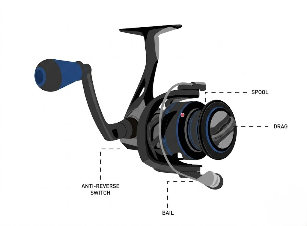 spinning-reel-structure