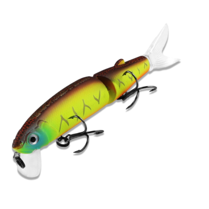 Floating Lipped Jointed Minnow Wake Bait_ring01