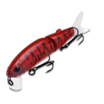 Floating Lipped Jointed Minnow Wake Bait_ring08