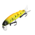 Floating Lipped Jointed Minnow Wake Bait_ring16