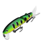 Floating Lipped Jointed Minnow Wake Bait_ring17