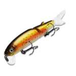 Floating Lipped Jointed Minnow Wake Bait_ring18