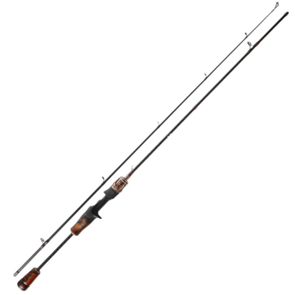 Solid Carbon Grip Fast Action Stream Bait Casting Rod_main