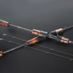 Solid Carbon Grip Fast Action Stream Bait Casting Rod_ring01