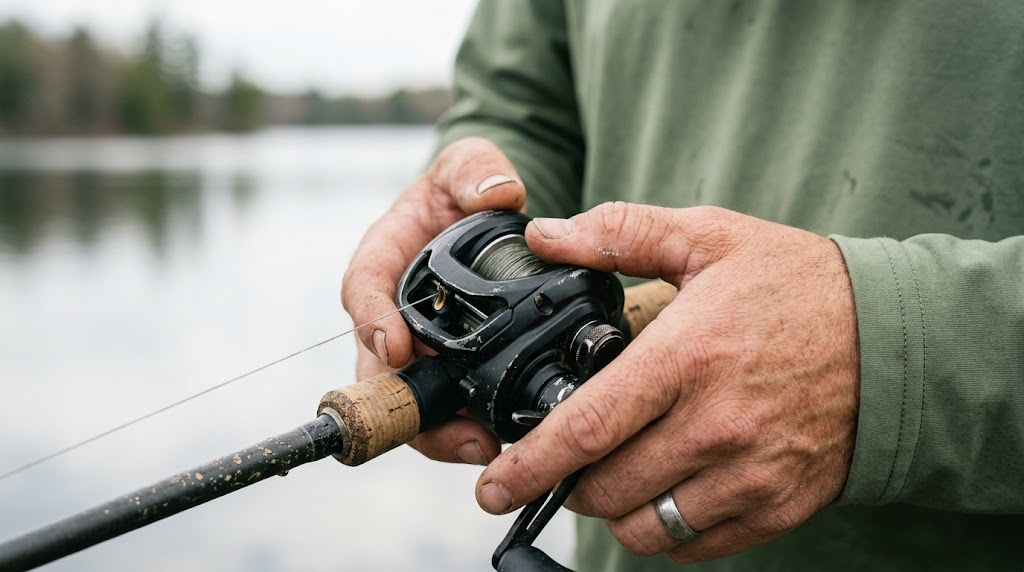 proper-rod-tip-positioning-with-baitcasting-reel
