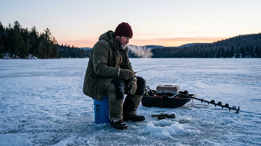 best-time-to-go-ice-fishing-for-beginners-on-frozen-lake
