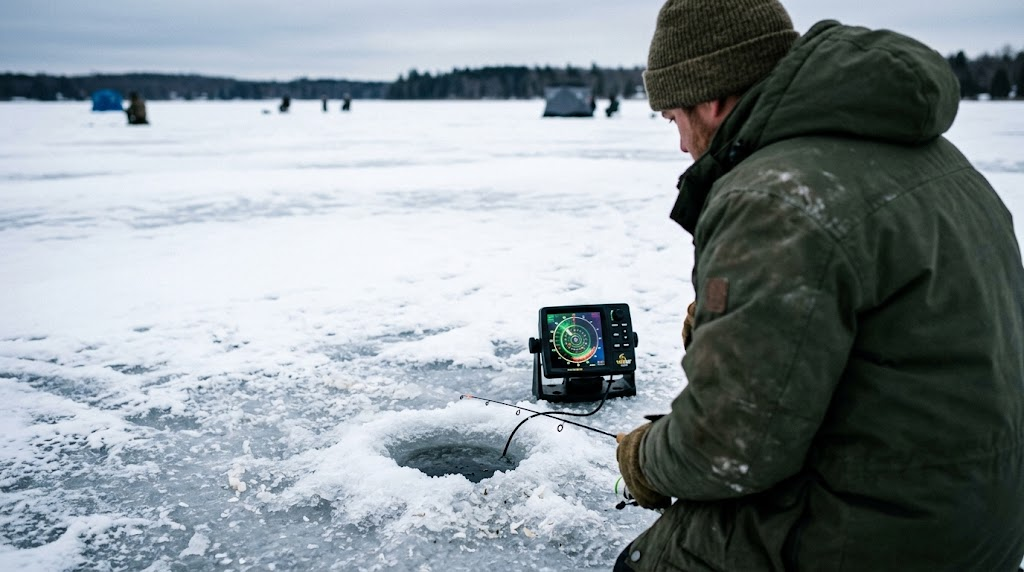 how-to-use-a-flasher-to-find-fish-under-ice-holes